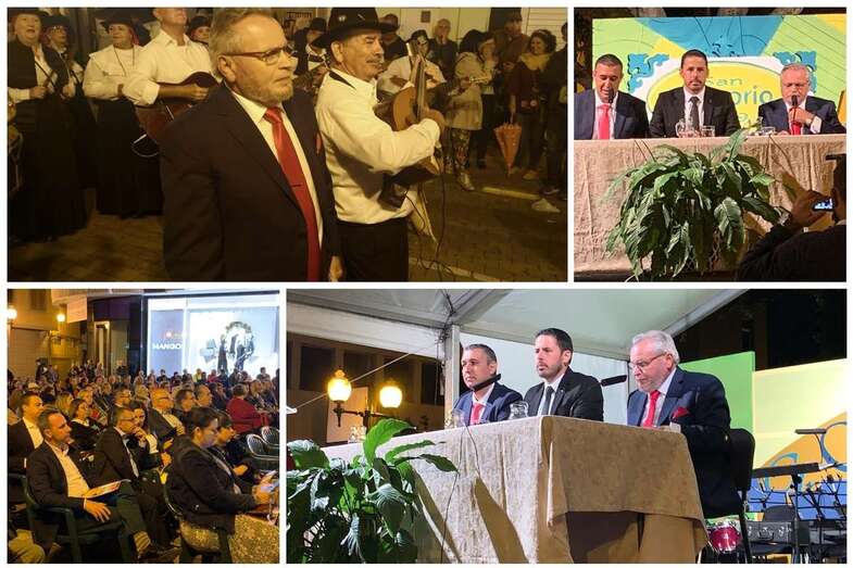 Momentos del pregón (Foto TA)